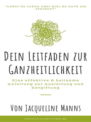 cover image of Lebst du schon oder bist du noch am sterben?